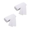 FOMIYES 6packs Non-woven Depilatory Wax Paper Hair Removal Pads for Women Facial Body Hair Unbleached Thickened Skin-friendly view 2