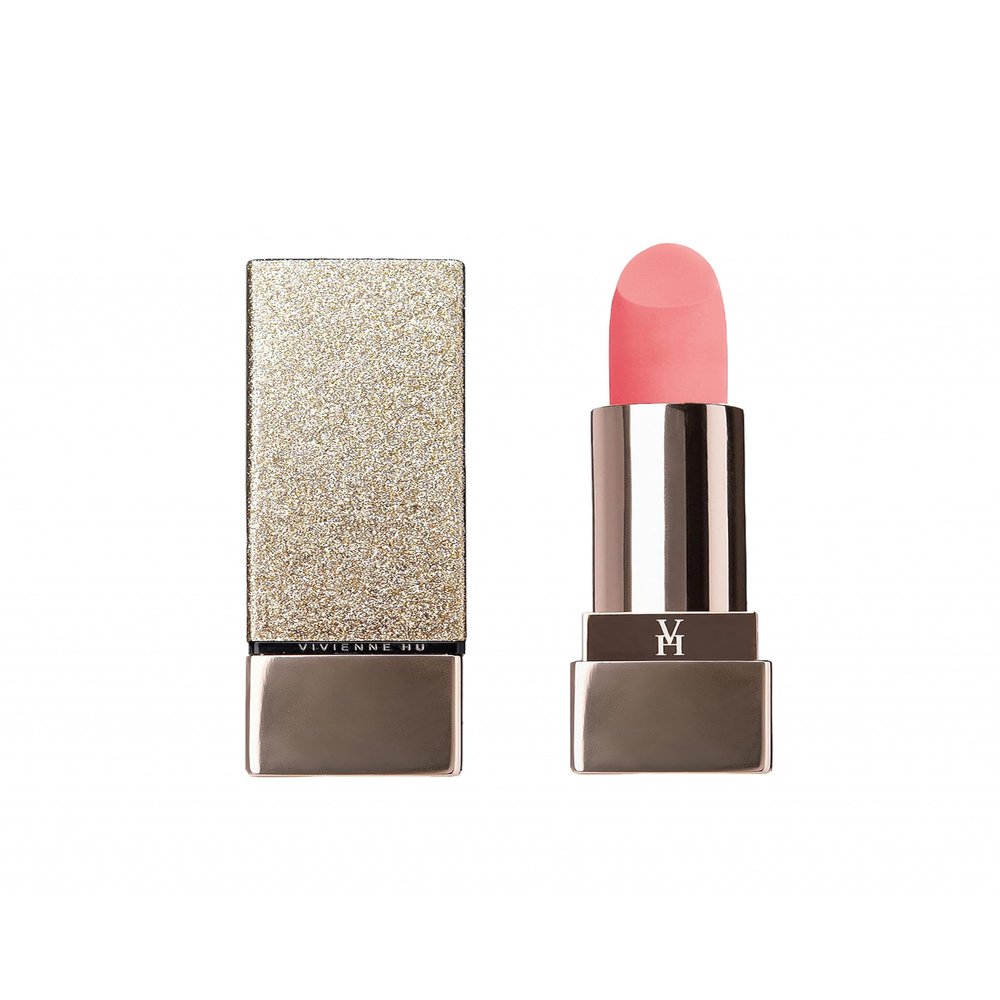 VH VIVIENNEHU NEW YORK GOLDSAND LONG LASTING CREAMY SATIN AND SOFT MATTE LIPSTICK - VHGL906