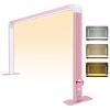 RYAZOZA Half Moon Nail Desk Lamp, Led Nail Tech Lamp, Nail Tech lamp, Led Manicure Desk Lamp with 3 Color Temperature 4000k-6500k and Dimmable Brightness(Rose Pink) view 1