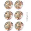 Gen 2 Replacement Heads for Flawless Facial Hair Remover, Shaver Pro Replacement Blades Heads Compatible with Finishing Touch Flawless Hair Removal for Woman Face,As Seen on TV.(6 Pack) view 1