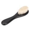 Barber Beard Brush Soft Hair Cleaning Wooden Handle Beard Styling Cleaning Brush for Men view 1