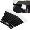 10pcs Facial Mask Brush Dual Sided with Spoon Soft Silicone Black Handle Mask Applicator Brush for Women Girls view 2