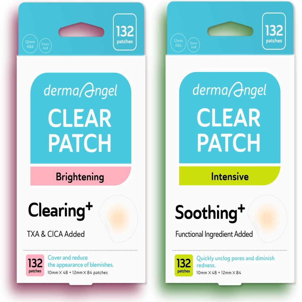 Ultra Invisible Dark Spot Patches & Salicylic Acid Acne Patches Bundle Effective Acne Spot Treatment for Day & Night Use, Blemish, Post-Acne Marks, Hydrocolloid, 264 Total Patches Bundle