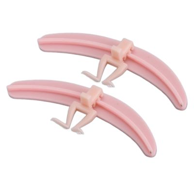 Reusable Silicone Base Lash Separator Tool, Eyelash Extension Assisted Tool, Ideal for Beauty Salon Use (Pink)