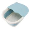 CCYLEZ Foldable Foot Bath Basin, Massage Acupoints Foot Bath Basin Relieve Fatigue Compact for Home for Kids (Blue) view 1