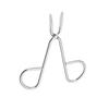 Didiseaon 6pc Eyebrow Tweezers Set Stainless Steel Round Tip Eyebrow Clamp Beauty Tool for Women Men view 4
