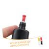 FRCOLOR 200pcs Eyelash Bottle Needles Blocking Nozzle for Lash Extension Compatible Bottles for Salon Home Use view 2
