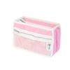 Simple Ecology Organic Cotton Canvas Padded Toiletry, Cosmetic, Travel Bag - Pink view 1