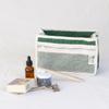 Simple Ecology Organic Cotton Canvas Padded Toiletry, Cosmetic, Travel Bag - Pink view 2