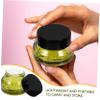 HAPINARY 5pcs Refillable Travel Cream Jars Empty Moisturizer Containers Leak Tiny Cosmetic Storage for Skincare Makeup and Jewelry Versatile Travel Bottles Set view 4