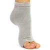 Freetoes Toeless Socks- 3 pairs. 2-Black, 1 Two Tone view 4