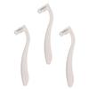 Baluue 3pcs Body Hair Trimmer for Women Mini Manual Shaver for Armpit Arm and Leg Hair Removal Safe Skin-friendly Design Portable and Convenient for Travel view 1