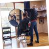 Baluue Barber Scissors Storage Bag Transparent Pvc Waist Pack for Hairdressers Lightweight Multi-functional Organizer for Scissors Combs and Accessories Stylists and Personal Use view 3