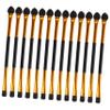 Mikinona 30pcs Double-headed Makeup Brush Set Women's Eyeshadow Brush for Natural view 1