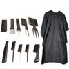 HAKIDZEL Hairdressing Kit Barber Tool Set Professional Hair Cutting Scissors Comb Brush for Men view 1