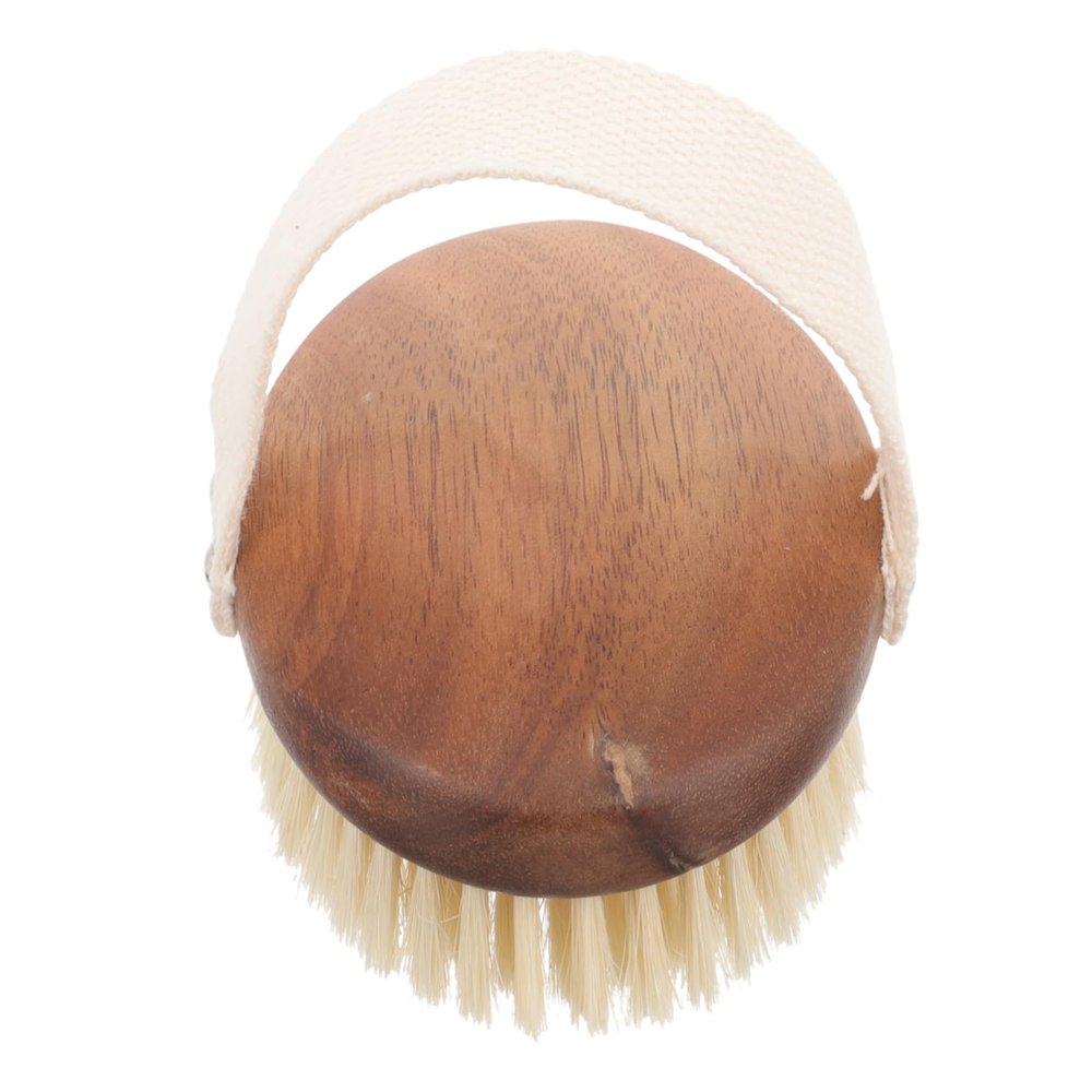 Anneome Handheld Body Washing Brush Bristle Scrubber Body for Shower Bath Brush