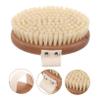 Anneome Handheld Body Washing Brush Bristle Scrubber Body for Shower Bath Brush view 2
