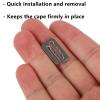 20 Pcs Barber Cape Clip, Metal Barber Cape Buckle Barber Cape Hooks Replacement Barber Cape Strap Hook Barber Cape Adjuster Fixing Clip for Barber Cape view 3