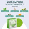 BAMBOEARTH Solid Rice Protein Water Shampoo Bar With Conditioner Effect Hair Soap  Shampoo Bars For Hair With All Natural Plant Based Essential Oils And Zero Waste Packaging (Nettle) view 3