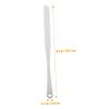 Beatifufu 3pcs Stainless Steel Makeup Mixing Palette Tools Long Handle Foundation Spatula Color Stick for Diy and Professional Use view 3