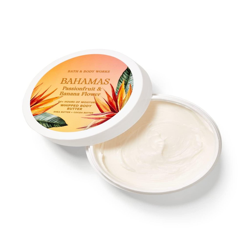Bahamas Passionfruit & Banana Flower Whipped bath Body Butter