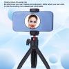 2.2 Magnetic Selfie Mirror for Back Camera,Portable Cell Phone Convex Mirror Compatible for Selfies Vlogging Streaming (Black) view 2