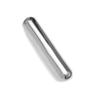 RPZL Glossy Gold Bar Barrette, Elongated Silhouette, Secured French Clip (Silver) view 1