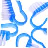 Ipetboom 10pcs Fingernail Brush Nail Cleaning Brush Handle Bulk Pack Nail Scrubbers for Art Clean view 3