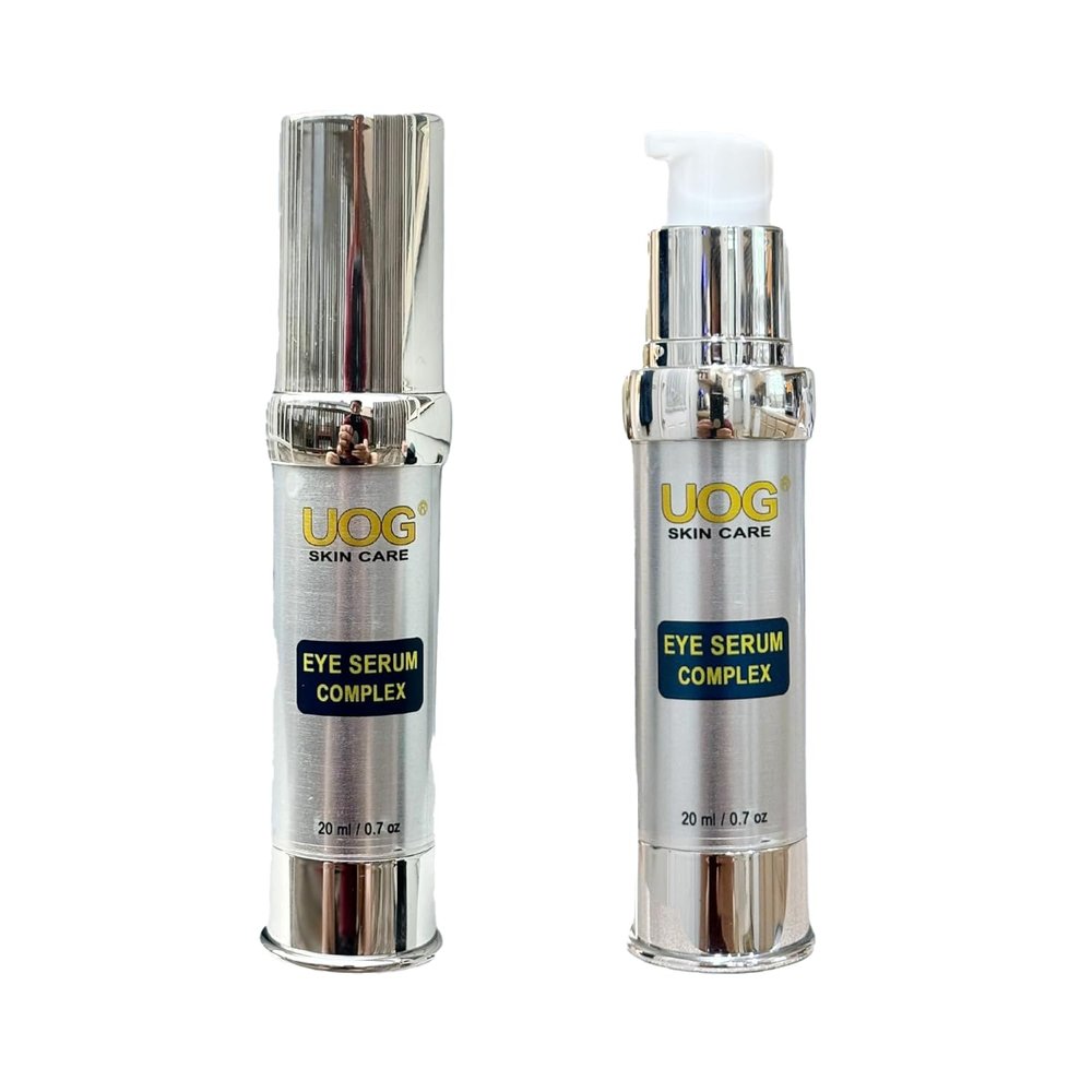 UOG (United One) Eye Serum Complex  Rapid Reduction Eye Serum for Dark Circles, Puffiness, Wrinkles & Crows Feet | Anti-Aging Formula for Firm, Youthful Eyes | Hydrates & Smooths (20ml / 0.7oz)