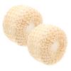 Baluue 2pcs Convenient Bath Scrubber Balls Shower Sponge for Exfoliating and Deep Cleansing for Comfortable Body Washing and Relaxing Bath Experience view 1