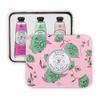La Chatelaine Rose Hand Cream Trio Tin Gift Set, Ready-To-Gift Tin, Nautral, Made in France with 20% Organic Shea Butter, Nourishing and Moisturizing (Cherry Almond, Pear, Oud Rose) view 2