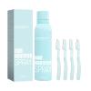 RJPLIST Face Hair Identifier Spray,Hair Identifier Spray for Face Shaving,Hair Identifier Spray for Face Shaving,Moisturizing and Skin Care Dermaplaner Spray,Blue view 1