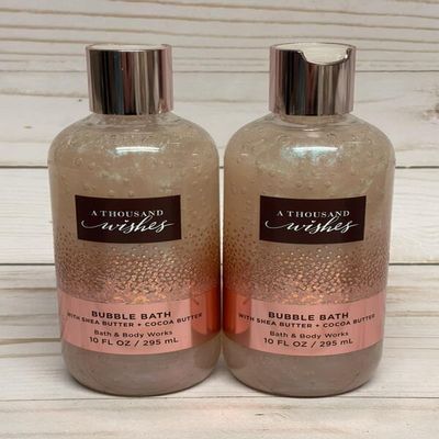 2 A Thousand Wishes Luxury Bubble Bath Body Wash 10 fl.oz