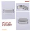 Cabilock 2pcs Aluminum Soap Box Multi-Function Storage Box for Bar Soap Travel Containers Leakproof Home Go view 2