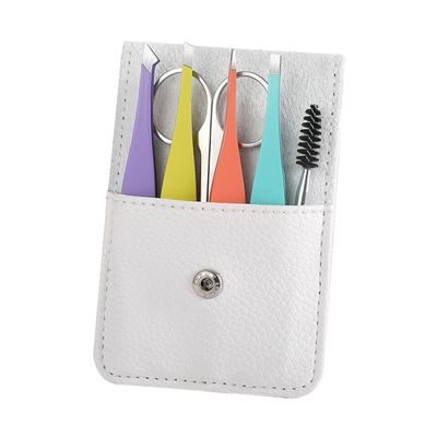 HAKIDZEL Eyebrow Clip Professional Grooming Scissors for Brow Kit Safe for Skin Compact for Travel