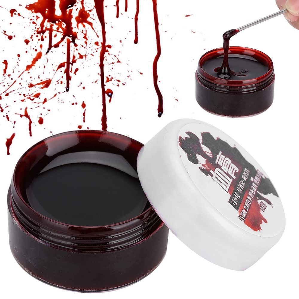 Professional Face and Body Painting Oil, Fake Clot, Blood Gel, Scars, Halloween Bruises (30ML)