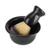 3 Pcs Men Shaving BRush Stand Holder Bowl Set Shave Brush Shave Brush and Bowl Set Mens Shaving Set for Father's Day Birthday Holiday view 2