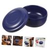 SOESFOUFU Shaving Bowl and Brush Reusable Shave Cup Men Shaving Supply Stainless Steel view 2