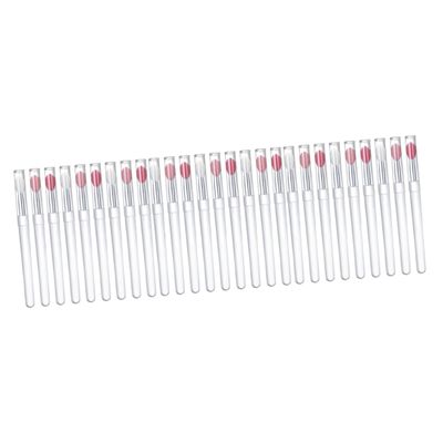 FOMIYES 27pcs Lip Brush Lip Makeup Brush Lipstick Applicator for Concealer Retractable