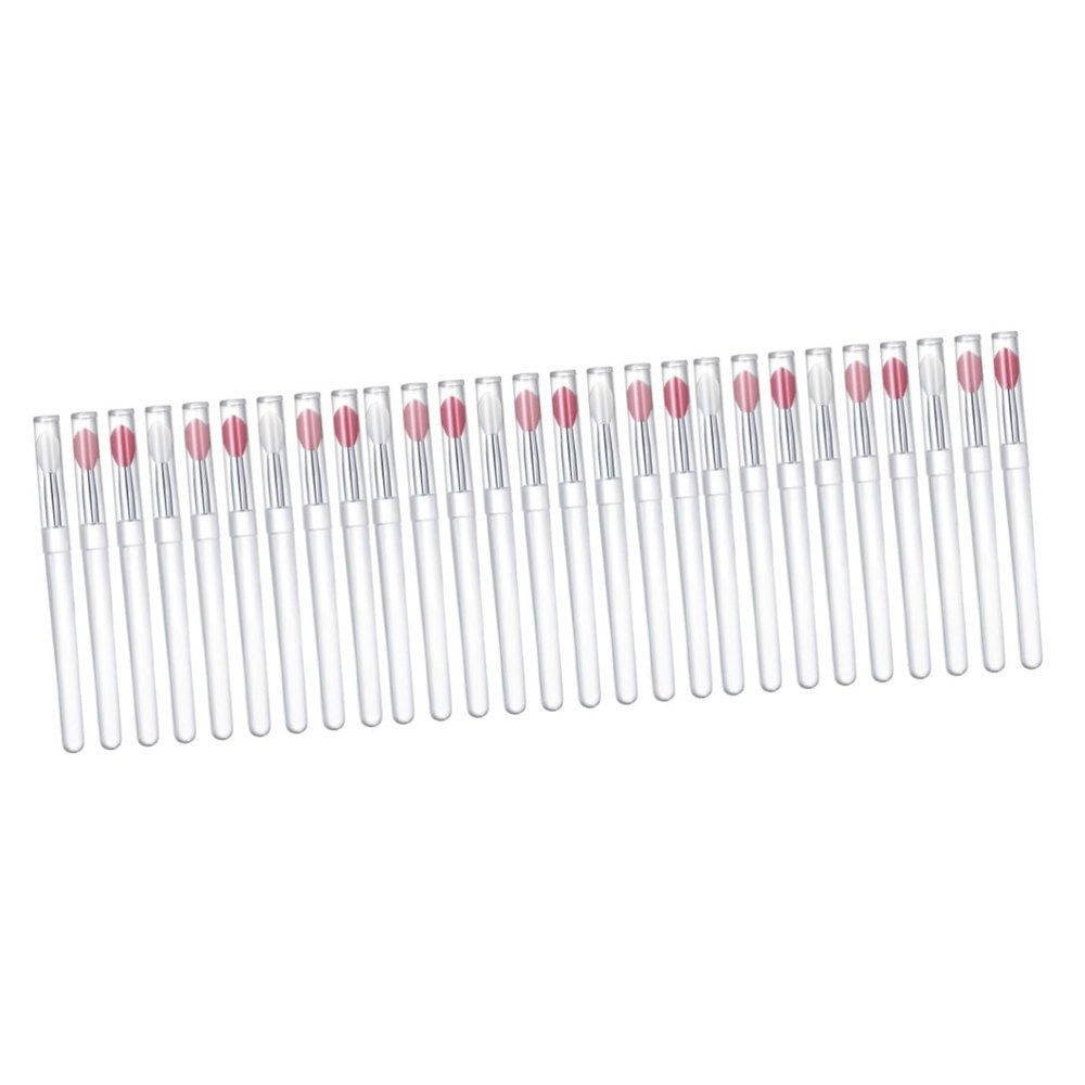 FOMIYES 27pcs Lip Brush Lip Makeup Brush Lipstick Applicator for Concealer Retractable