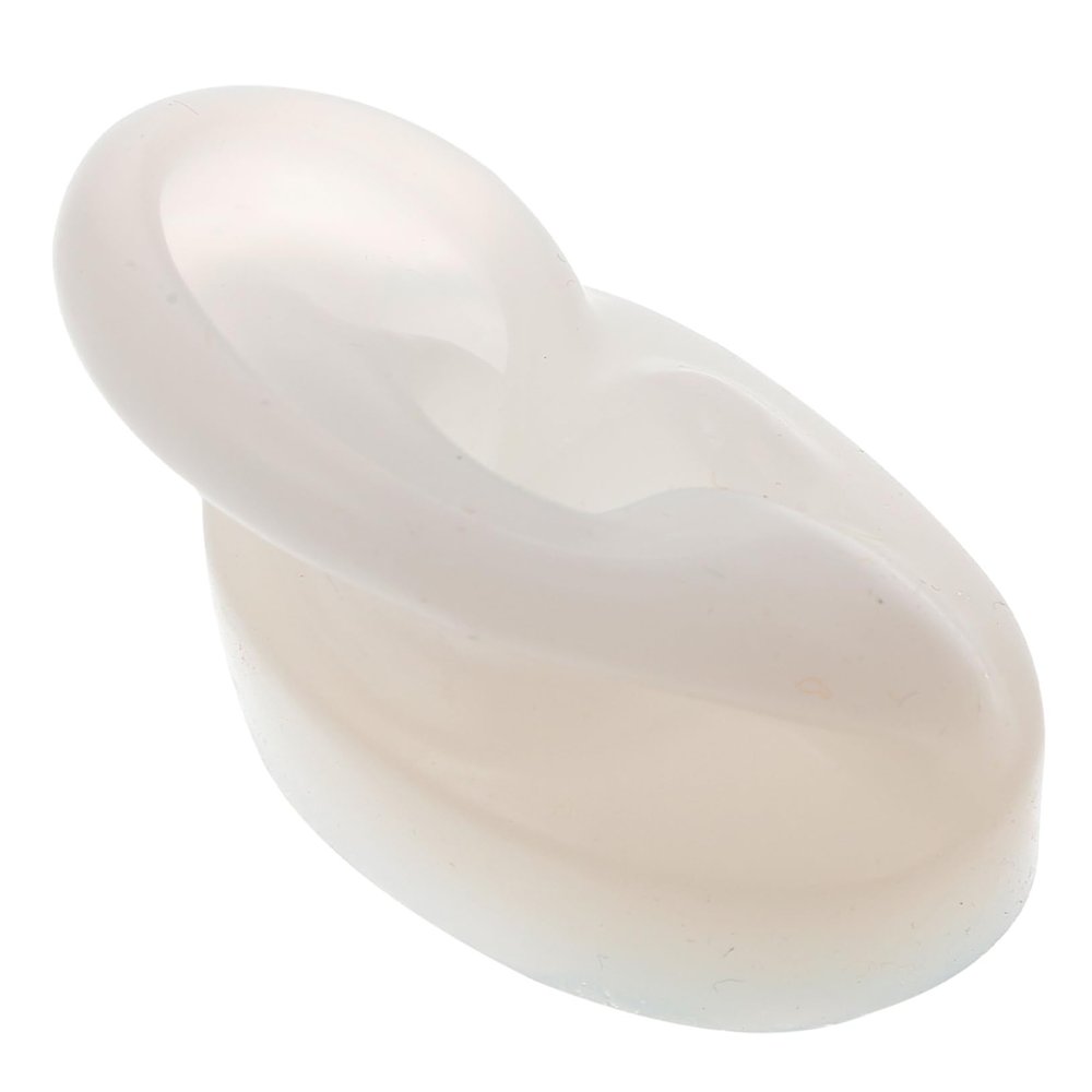 Ipetboom Silicone Ear Model for Piercing Practice Lifelike Earring Display Prop for and Jewelry Presentation and Safe Material Right Ear Design
