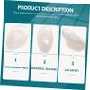 Ipetboom Silicone Ear Model for Piercing Practice Lifelike Earring Display Prop for and Jewelry Presentation and Safe Material Right Ear Design view 4