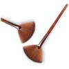FOMIYES 12pcs Professional Makeup Brush Handle Fan Shape Blusher Powder Brushes for Daily and for Cosmetics Application and Makeup Experimentation view 4