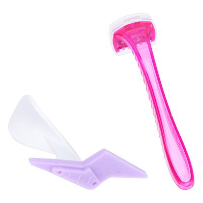 Ipetboom 1set Women Private Area Hair Shaper Silicone for Bikini Hair Removal Random and Delicate Design Safe for Daily Use