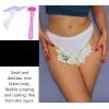 Ipetboom 1set Women Private Area Hair Shaper Silicone for Bikini Hair Removal Random and Delicate Design Safe for Daily Use view 4