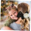 Baluue 2pcs Hair Bun Making Tool Women Bun Maker Shaper for Styling Decorative Flower Design view 3