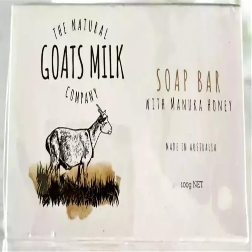 3 X The Natural Goats Milk Company Soap Bar With Manuka Honey