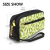 HGFVY Sushi Dill Pickles Makeup Bag,Small Travel Makeup Organizer Bag For Women Double Layer Portable Makeup Bags view 3