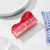 Funny Piano Hair Clip,Cute Acetate Hair Claw,Small Hair Clips for Women,Fashion Hair Clip,Red view 3