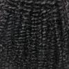 100% Unprocessed Brazilian Afro Curly Human Hair, 2 Bundles 10A Grade 10-12 Inch Curly Virgin Weave Bundles Hair Extensions, Natural Black Color for Black Women view 4